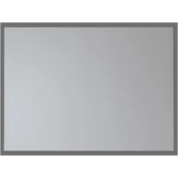 Зеркало Allen Brau Activity 1.340029.PGM 100x75 см, с LED-подсветкой, сенсорным выключателем, антизапотеванием, платина матовый