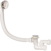 Слив-перелив для ванны Wirquin 30717567 полуавтомат, хром