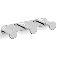 Планка с крючками Langberger 28033A для ванны, хром