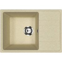 Кухонная мойка Uperwood Econ UPD-506 4910201240 60x42 см, бежевый матовый