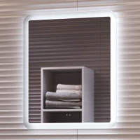 Зеркало Vigo Wing Classic 080 50x60 см, с LED-подсветкой, сенсорным выключателем