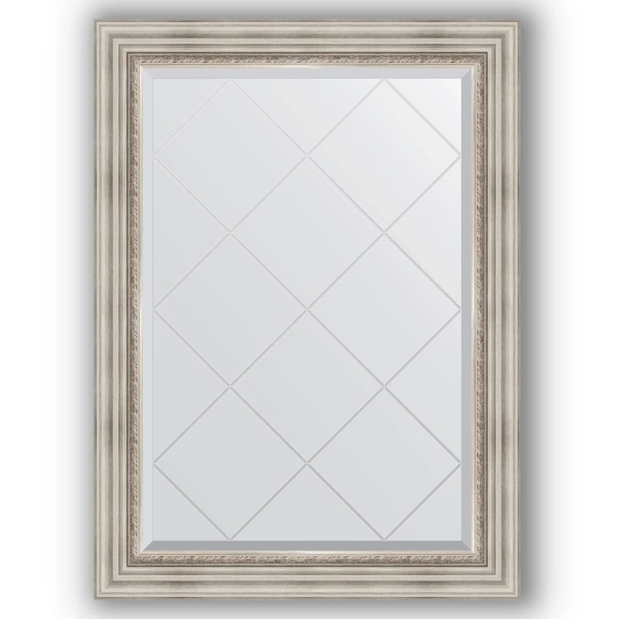 Зеркало 76x104 см римское серебро Evoform Exclusive-G BY 4190