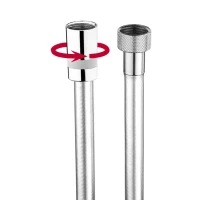 Душевой шланг Bossini Cromolux A00167C.030.1 150 см, серебряный