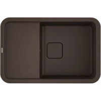 Кухонная мойка Omoikiri Artgranit Tasogare 78-DC 4993749 78x51 см, темный шоколад