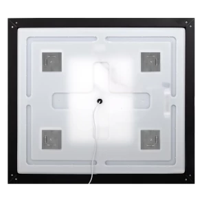 Изображение товара зеркало belbagno kraft spc-kraft-700-800-led-tch-warm-nero 70x80 см, с led-подсветкой, сенсорным выключателем, антизапотеванием, черный