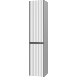 Изображение товара пенал brevita balaton bal-05035-48-2л подвесной l, белый матовый/серый матовый