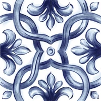 Керамогранит Ragno Amuri Decoro Maiolica Tappeto 2 Glossy RT 20х20 RC8H