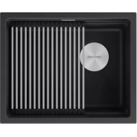 Кухонная мойка Paulmark Lumi-Pro LU-PRO 55-BLM 55x45 см, черный металлик