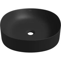 Раковина-чаша Wellsee Belle Spa 2.0 335805000 45x42 см, накладная, черный матовый