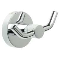 Крючок Fixsen Comfort Chrome FX-85005A двойной, для ванны, хром