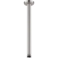 Кронштейн для верхнего душа Boheme Uno 629-UNO-NB 300 мм, потолочный, никель матовый