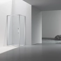 Душевой уголок Vincea Slim VSR-4SLP9090CL 90x90 см, профиль хром, стекло прозрачное