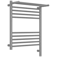 Полотенцесушитель электрический Сунержа Богема с полкой 3.1 071-6007-6050 600x500, МЭМ правый, сатин