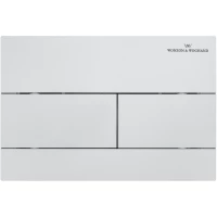 Кнопка смыва Wonzon & Woghand WW-IB235-MW для инсталляции, белый матовый