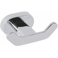 Крючок Bemeta Oval 118406031 двойной, для ванны, хром