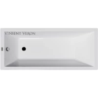 Ванна чугунная Vinsent Veron Square VSQ1407045 140x70 см, белый