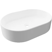 Раковина-чаша Knotlor Coast CBO0500WG 50x36 см, накладная, белый