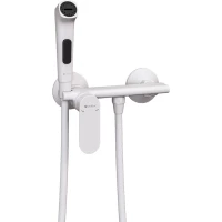 Гигиенический душ Knotlor Dew FHS01S0WY со смесителем, белый матовый