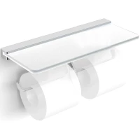 Держатель туалетной бумаги двойной Langberger Melvin 32042B