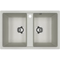 Кухонная мойка Ulgran серый U-608-310