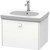Тумба белый матовый 62 см Duravit Brioso BR404501818