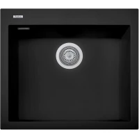Кухонная мойка Rivelato Zeno ZN-6051 Nero profondo 60x51 см, черный