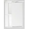Зеркальный шкаф 45x73 см белый глянец Style Line Николь ЛС-00000115 - 1