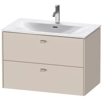 Тумба тауп матовый 82 см Duravit Brioso BR431209191