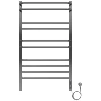 Полотенцесушитель электрический Aquatek Бетта П10 AQ EL KRC1090CH 900x530, ТЭН правый, хром