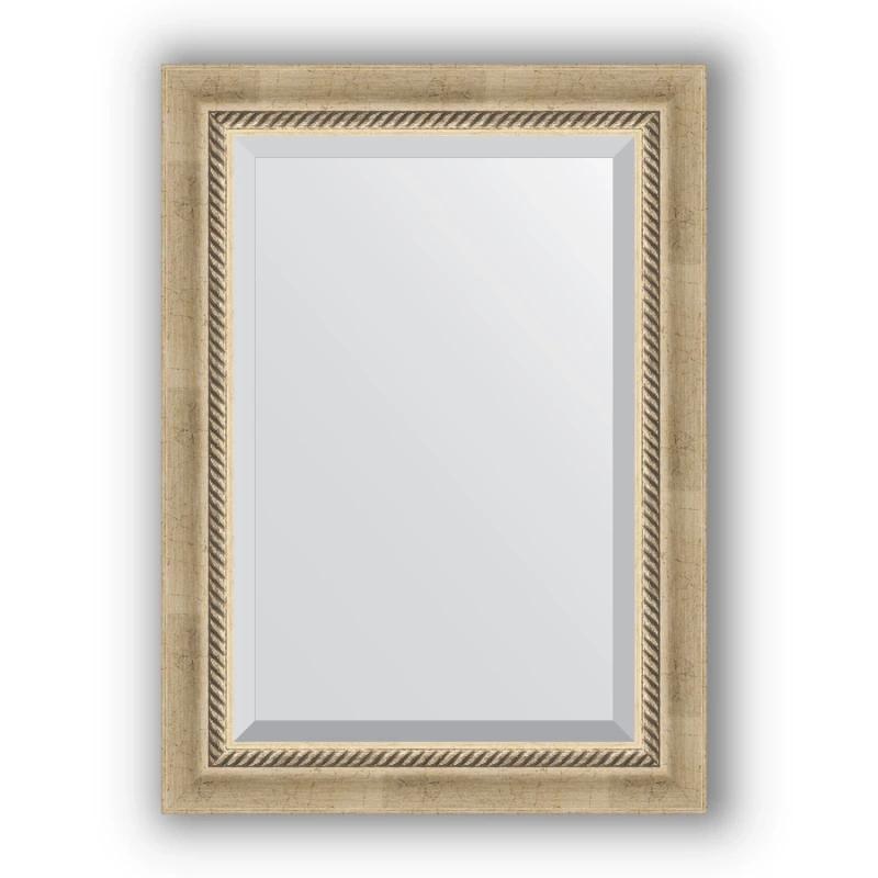 Зеркало 53x73 см состаренное серебро Evoform Exclusive BY 1122  