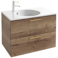 Тумба дуб табак 80 см Jacob Delafon Odeon Rive Gauche EB2522-R8-E52