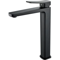 Смеситель для раковины Shevanik S9911H черный матовый