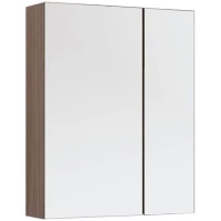 Зеркальный шкаф 70x87,3 см орех L Aquanet Нью-Йорк 00203952