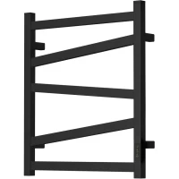 Полотенцесушитель электрический APEXTERMO Genesis GN00165BM 600x530, диммер правый, черный матовый