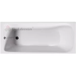 Изображение товара чугунная ванна 150x70 см с отверстиями для ручек goldman comfort cf15070h