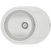Кухонная мойка Paulmark Oval белый PM316502-WH