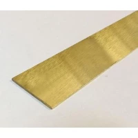 Полоса латунь шлифованная 10x2мм 2,7м PIOS 10