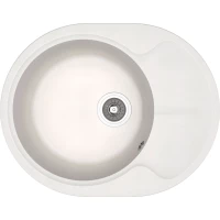 Кухонная мойка Dr.Gans Берта 620 25.040.B0620.401 62x49 см, белый