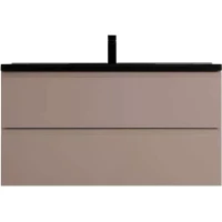 Тумба под раковину Art&Max Bianchi AM-Bianchi-1000-2C-SO-CM 100 см, подвесная, капучино матовый