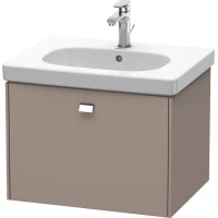 Тумба базальт матовый 62 см Duravit Brioso BR404501043