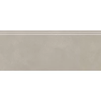 Плинтус Чементо бежевый матовый обрезной 30x12