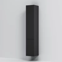 Пенал Art&Max Gem M90CHR0306BM подвесной R, черный матовый