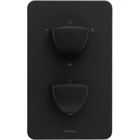 Термостат для ванны Allen Brau Infinity 5.21316-31 встраиваемый, черный матовый