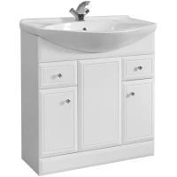 Тумба белый глянец 75,5 см Belux Адажио Н 80-02 4810924210289