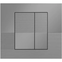 Кнопка смыва Grossman Pragma 800.T1.03.110.110 для инсталляции, матовый хром