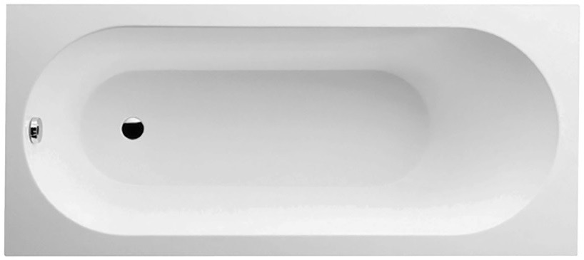 Квариловая ванна 170х75 см альпийский белый Villeroy & Boch Oberon UBQ170OBE2V-01