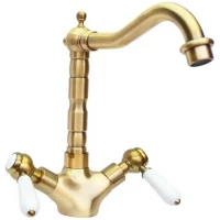 Смеситель для кухни Magliezza Bianco 50151-br бронза