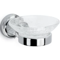 Мыльница Boheme Murano Cristal 10903-CRST-CH настенная, хром