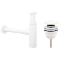 Сифон для раковины Wellsee Drainage System 182123000 + 182143000