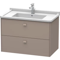 Тумба базальт матовый 82 см Duravit Brioso BR414204343